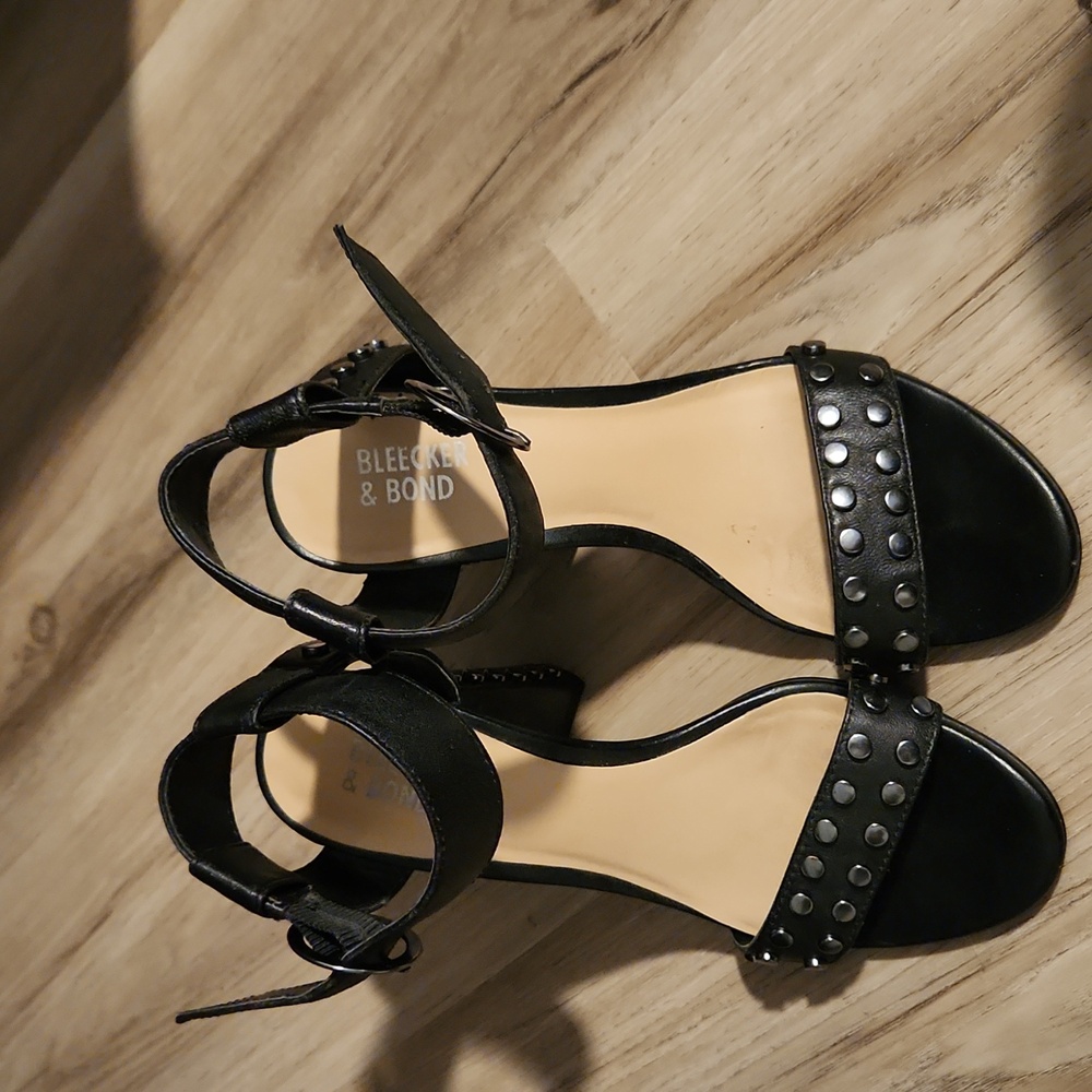 Studded Bleeker and Bond High heels